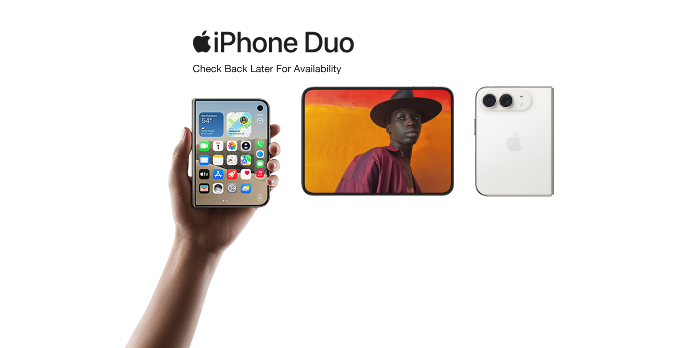 Bientot disponible, iPhone Duo